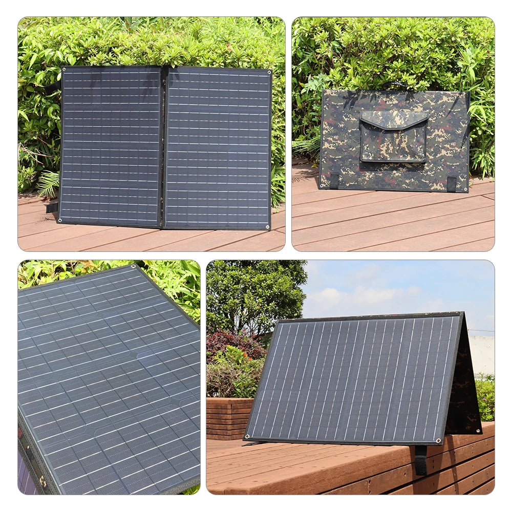 Foldable Solar Panel 200W 150W 100W 12V Portable Solar panel