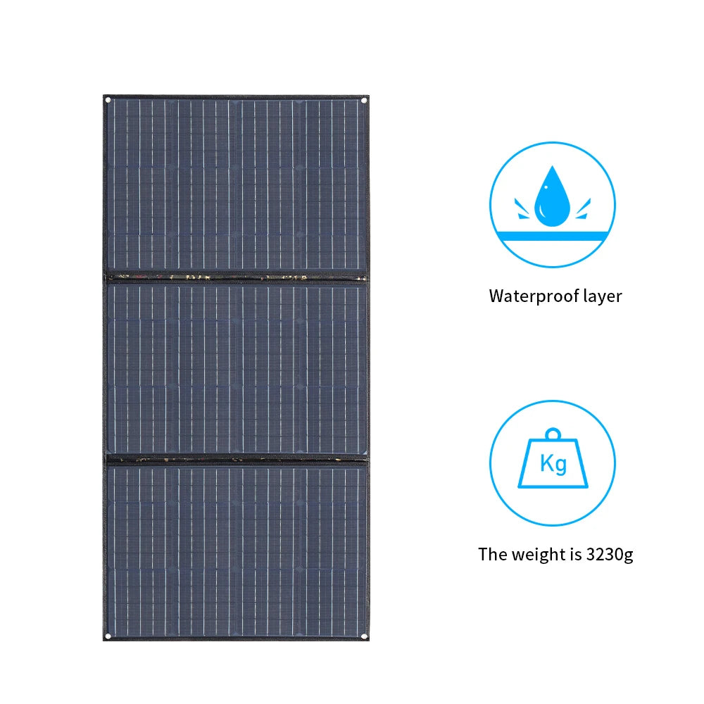 Foldable Solar Panel 200W 150W 100W 12V Portable Solar panel