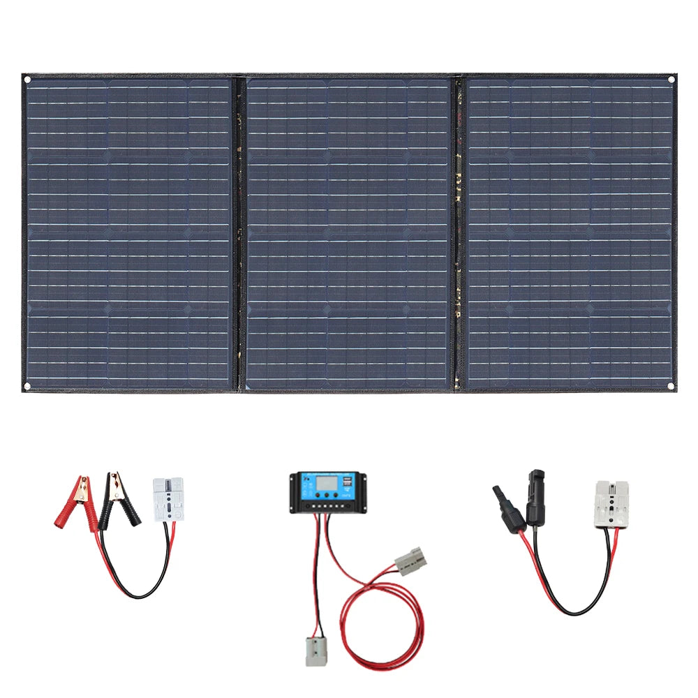Foldable Solar Panel 200W 150W 100W 12V Portable Solar panel