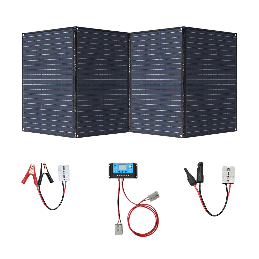 Foldable Solar Panel 200W 150W 100W 12V Portable Solar panel