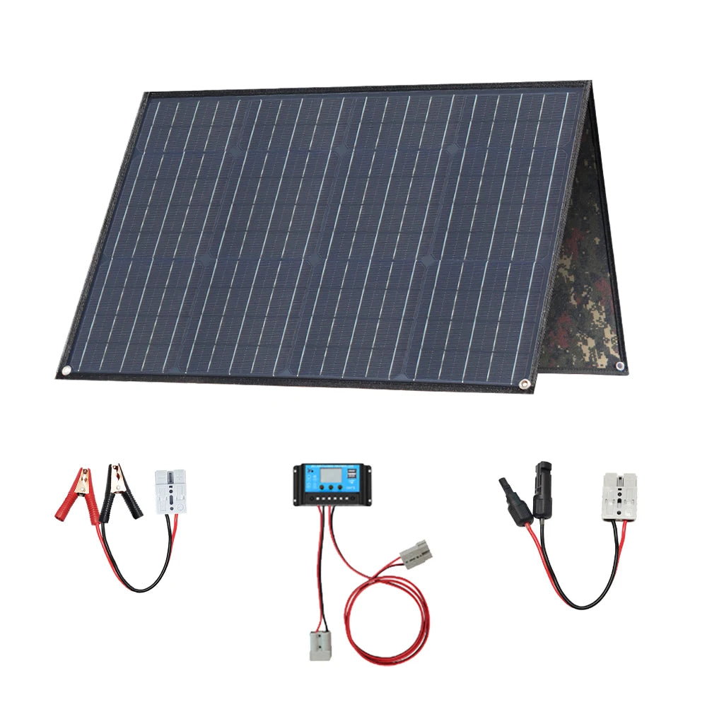 Foldable Solar Panel 200W 150W 100W 12V Portable Solar panel
