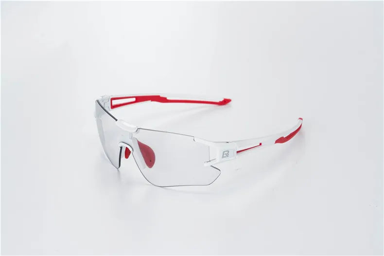 Photochromic Cycling Glasses UV400 Outdoors Sports Bicycle Sunglasses Frameless