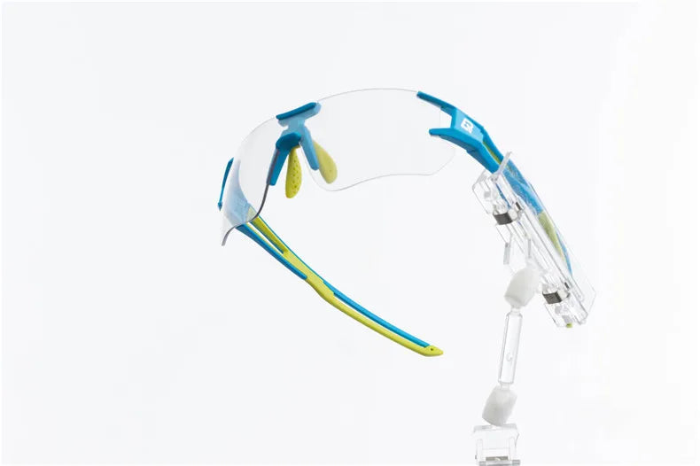 Photochromic Cycling Glasses UV400 Outdoors Sports Bicycle Sunglasses Frameless