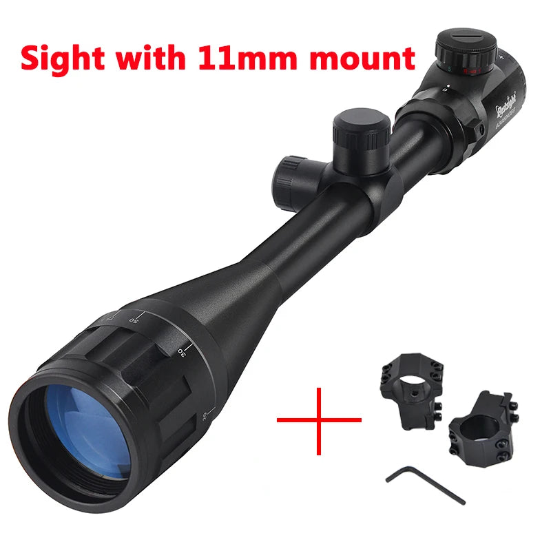 6-24x50 AOE Hunting Scopes Illuminated Red/Green Reticle