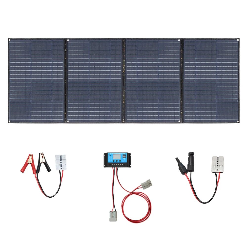 Foldable Solar Panel 200W 150W 100W 12V Portable Solar panel