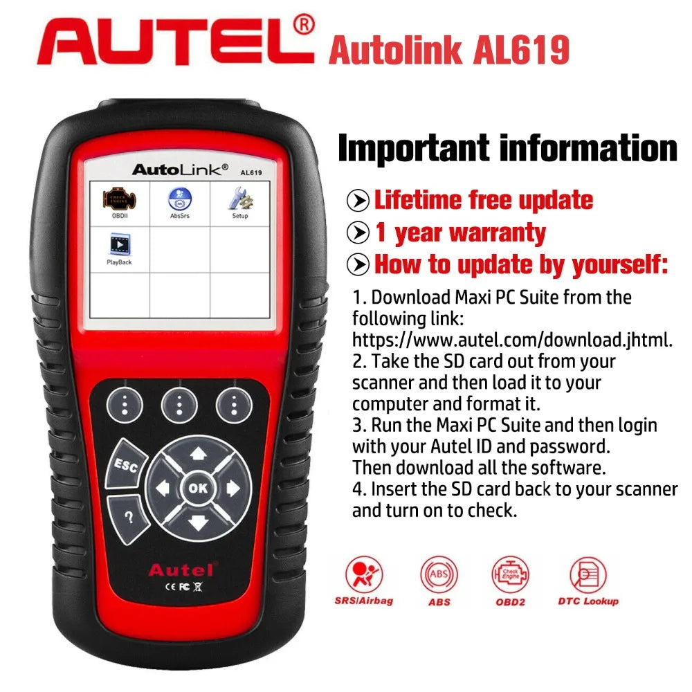 OBD2 Auto Scanner Diagnostic Scan Tool
