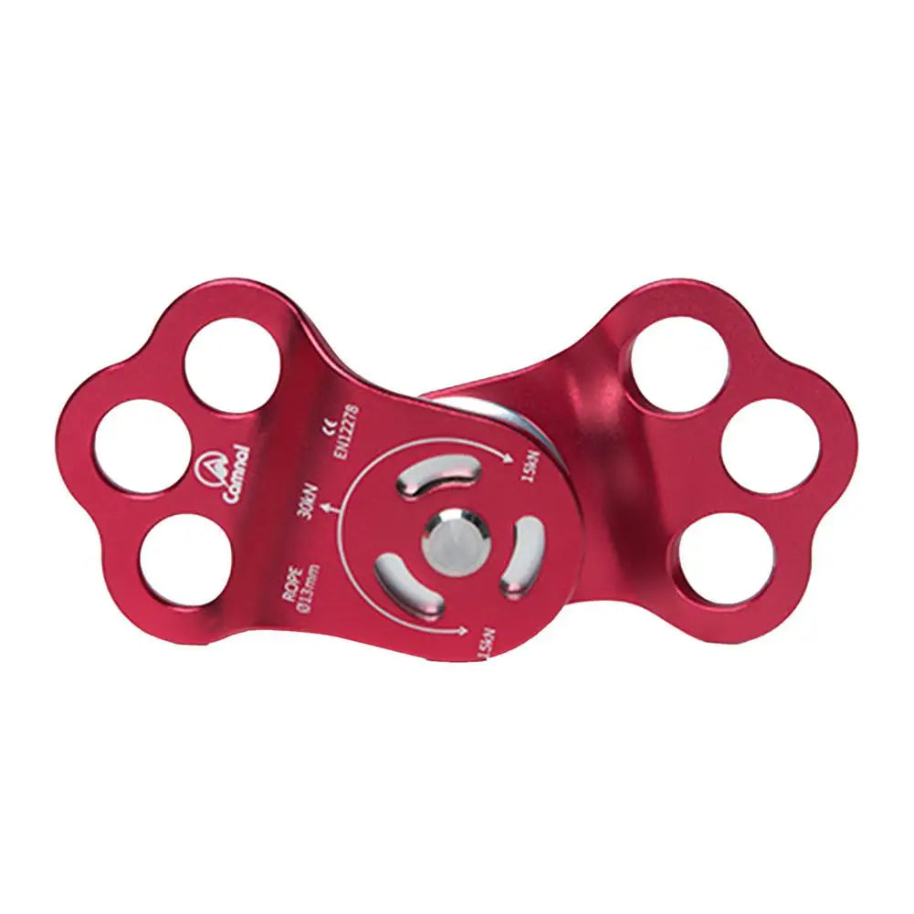 Climbing Pulley 30  3-Hole Double Bearing Pulley Mountaineering7075 Aviation Alumi
