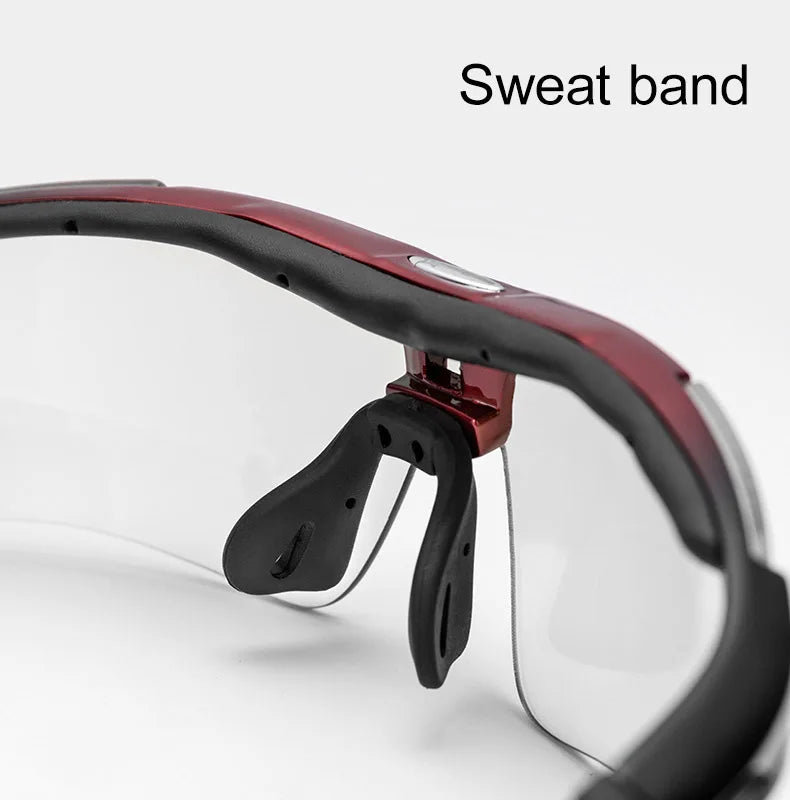 Photochromic Lens Outdoor Eyewear Goggles UV400 Sports Riding Cycling Sunglasses
