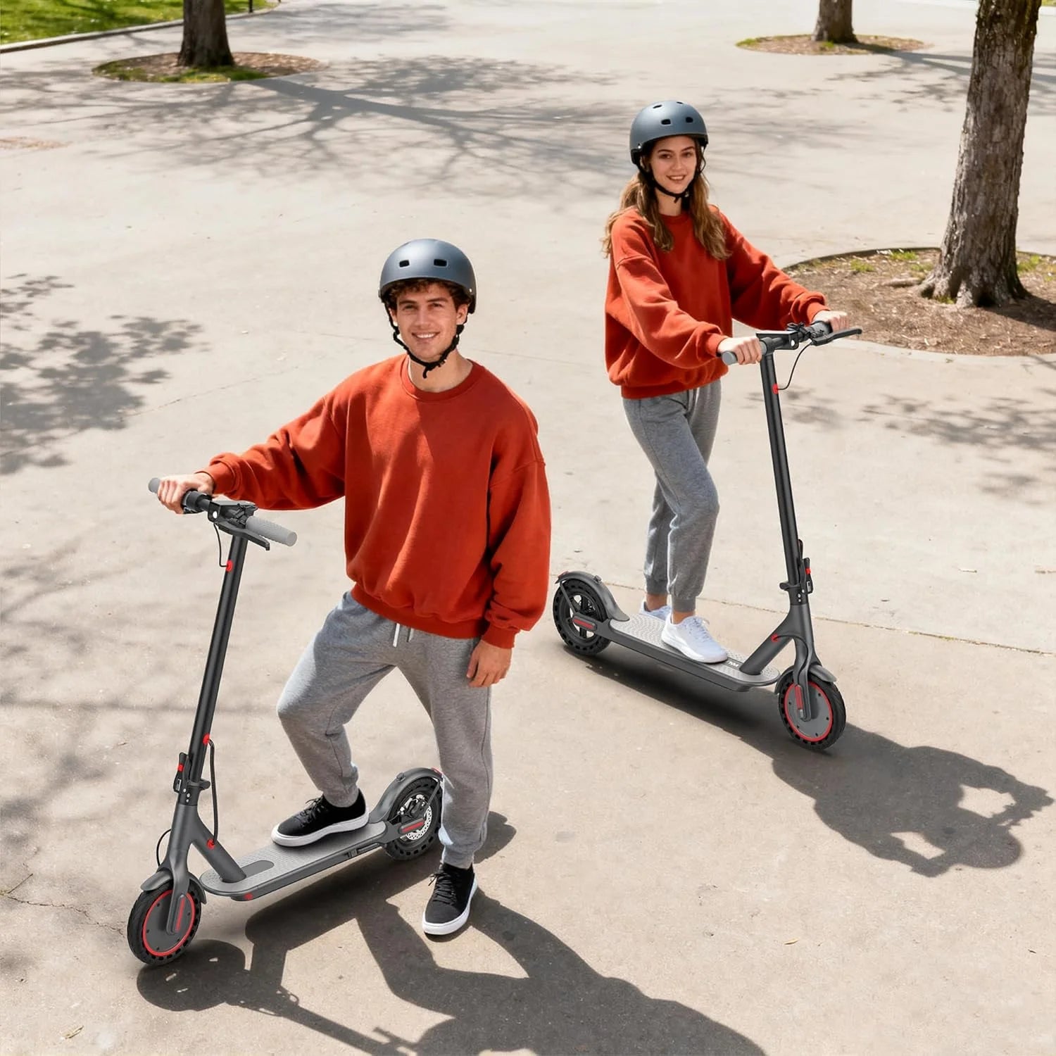 350W Electric Scooter 10.5Ah 19mph Max Speed 21miles Max Range Foldable E-Scooter for Adult