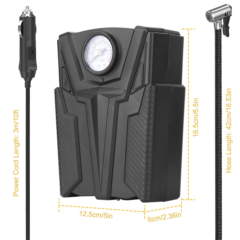 Car Tire Air Pump Portable Air Compressor Pump DC 12V