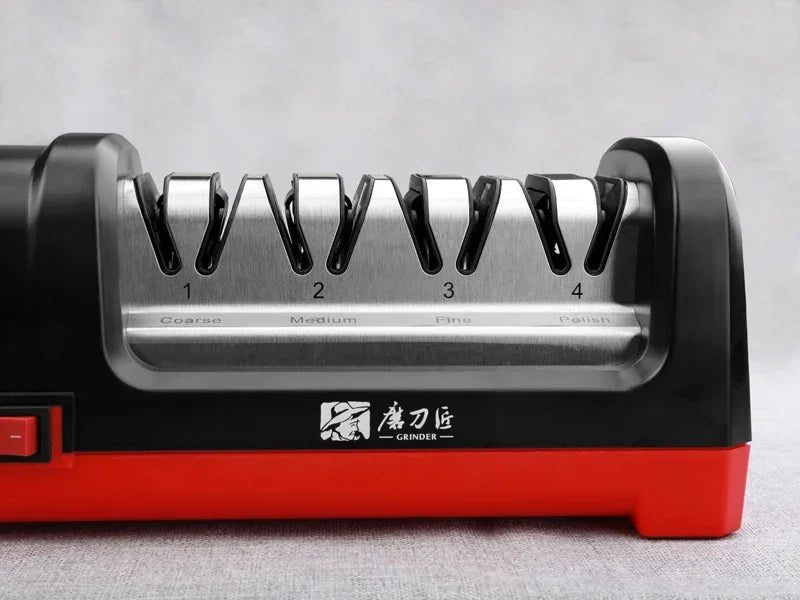 4 Stage Diamond Electric Knife Sharpener
