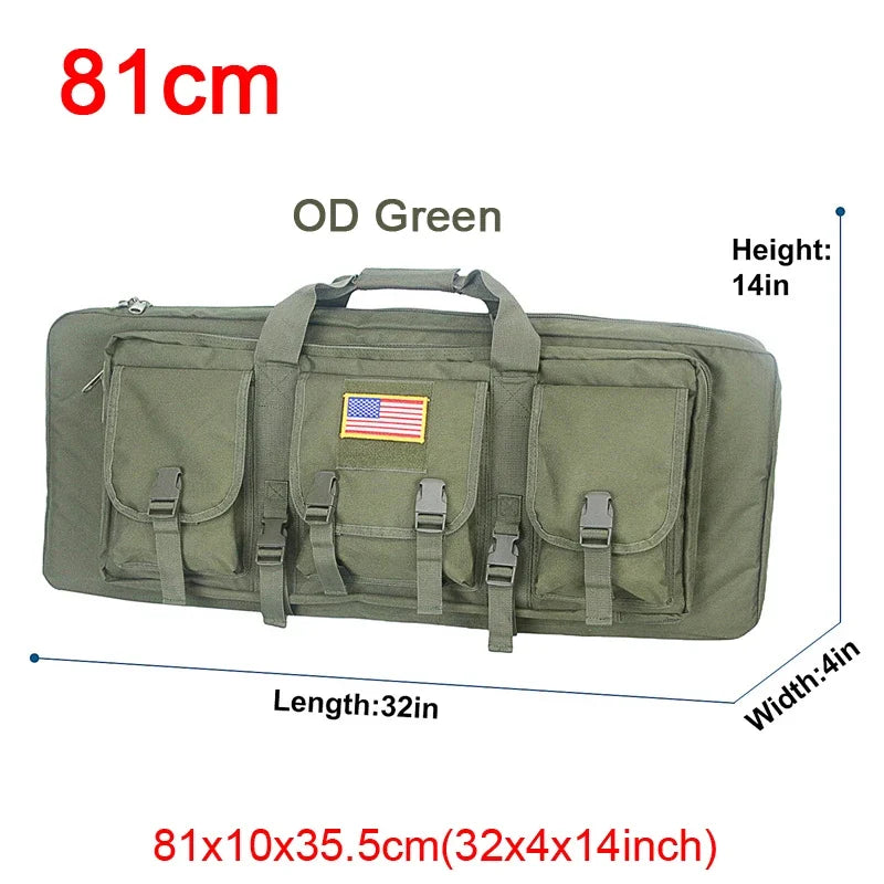 81 97 106 122cm Tactical Gun Bag Double Rifle Case