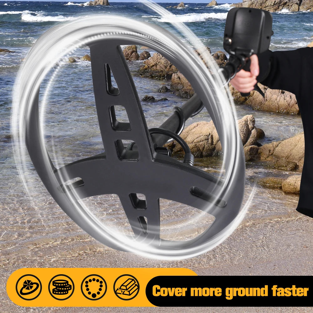 Metal Detector Professional Accuracy Scanner Search Finder Gold Detector 2.5m Depth