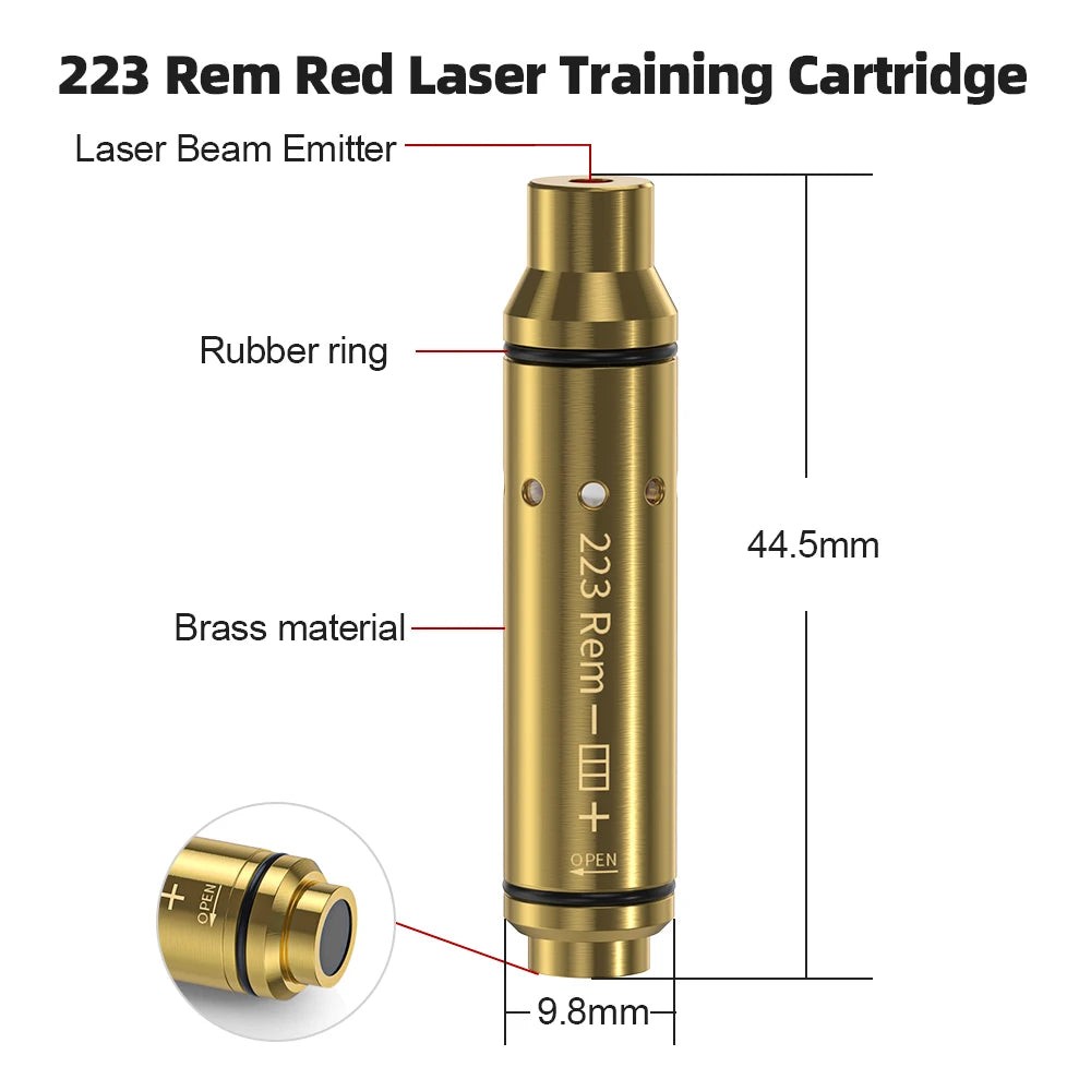 223 laser training cartridge Red Dot Laser