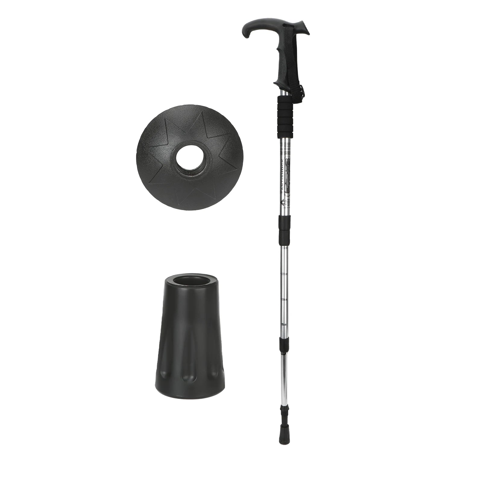 54-110cm Hiking Sticks Trekking Poles Mountaineering Telescopic Walking Stick