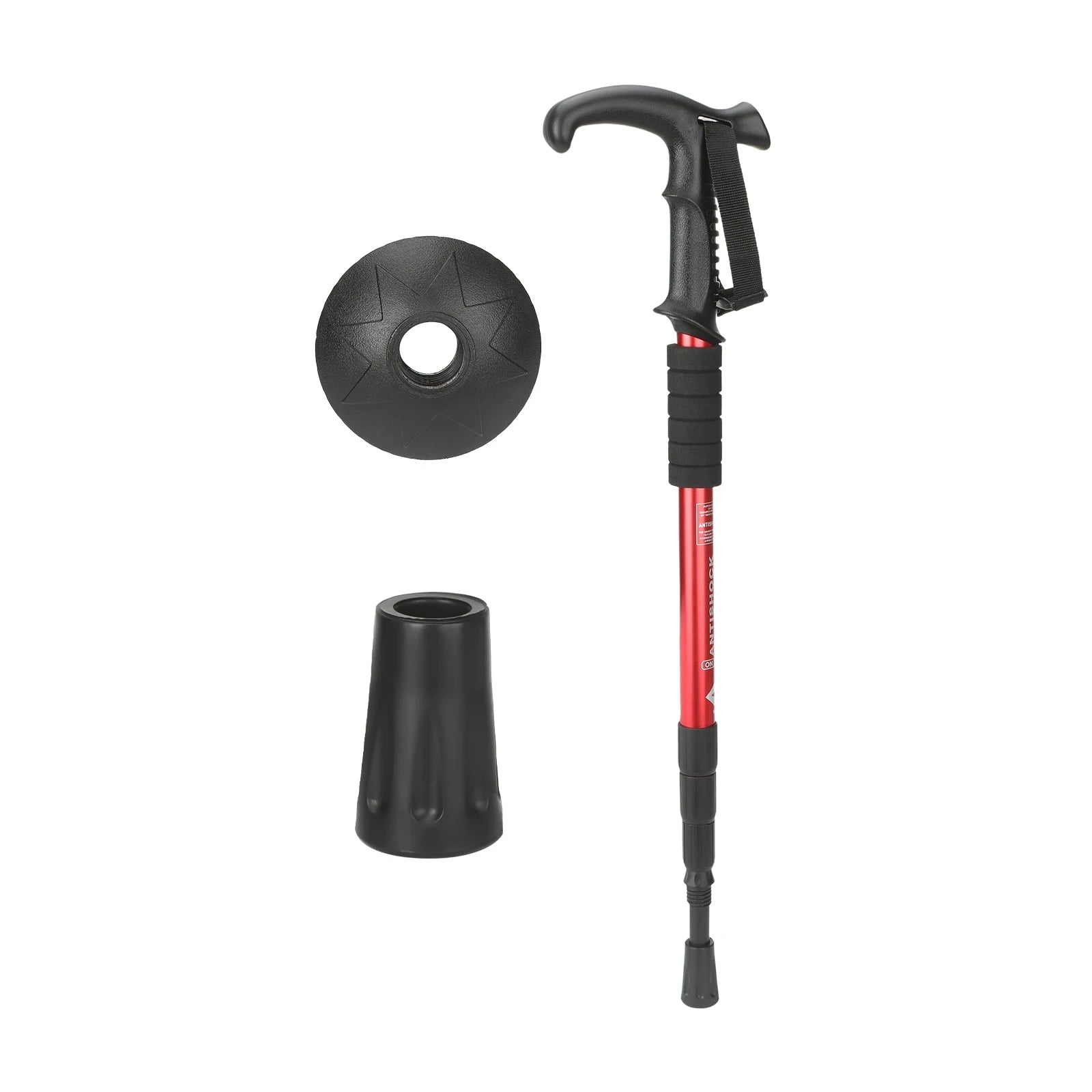 54-110cm Hiking Sticks Trekking Poles Mountaineering Telescopic Walking Stick