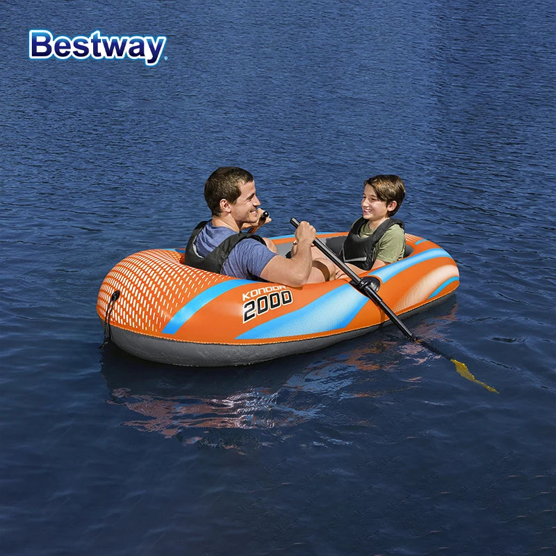 1-3 Person Heavy Duty Inflatable raft Long Lasting PVC