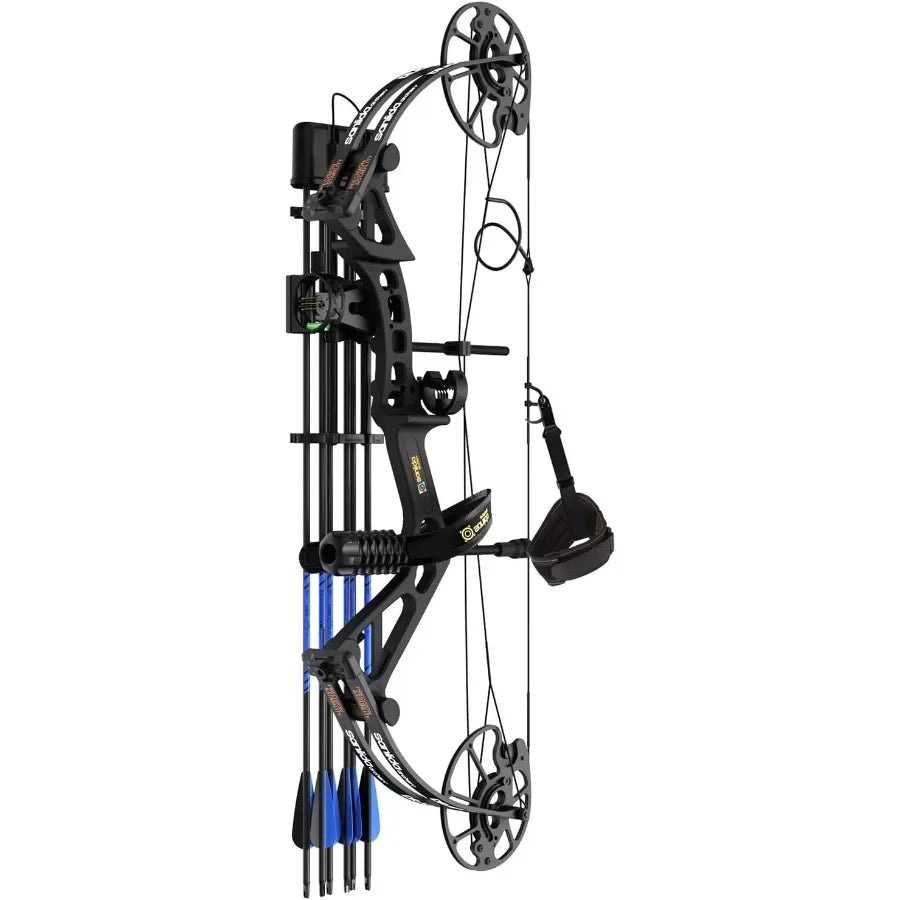 Hunting  Compound Bow Package 0-70 Lbs Draw Weight