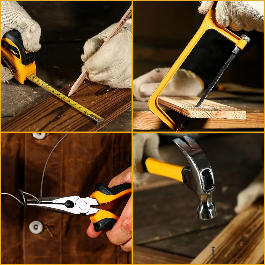 Mechanic Toolbox with 12V Power Cordless Drill