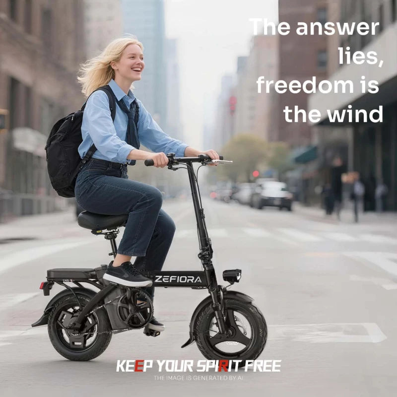 14 20 inch Electric fat bike 1000w 2000w 30-50MPH 30-60Miles Adjustable front brake seat,For Cycling Electric Bicycle