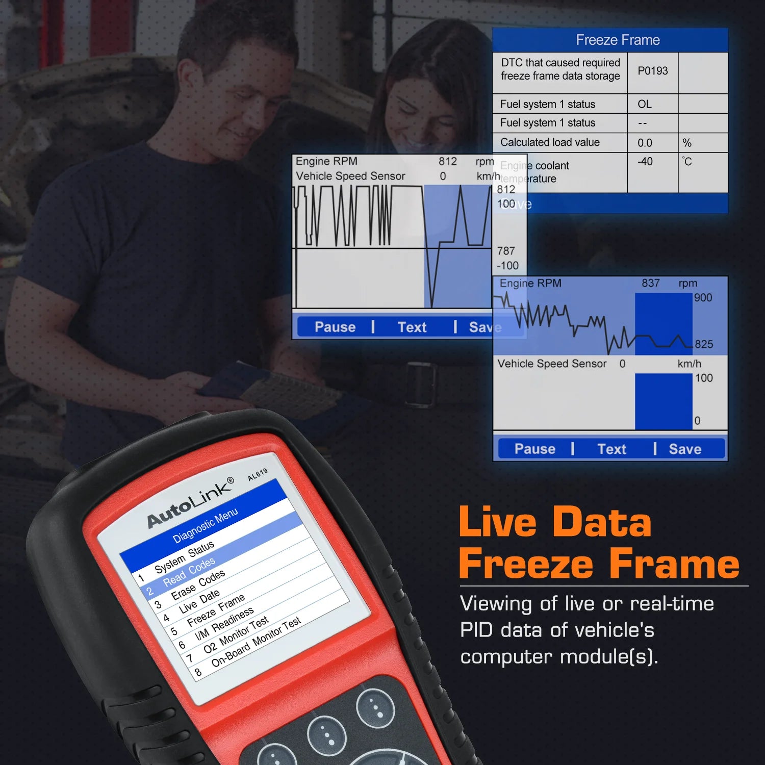 OBD2 Auto Scanner Diagnostic Scan Tool