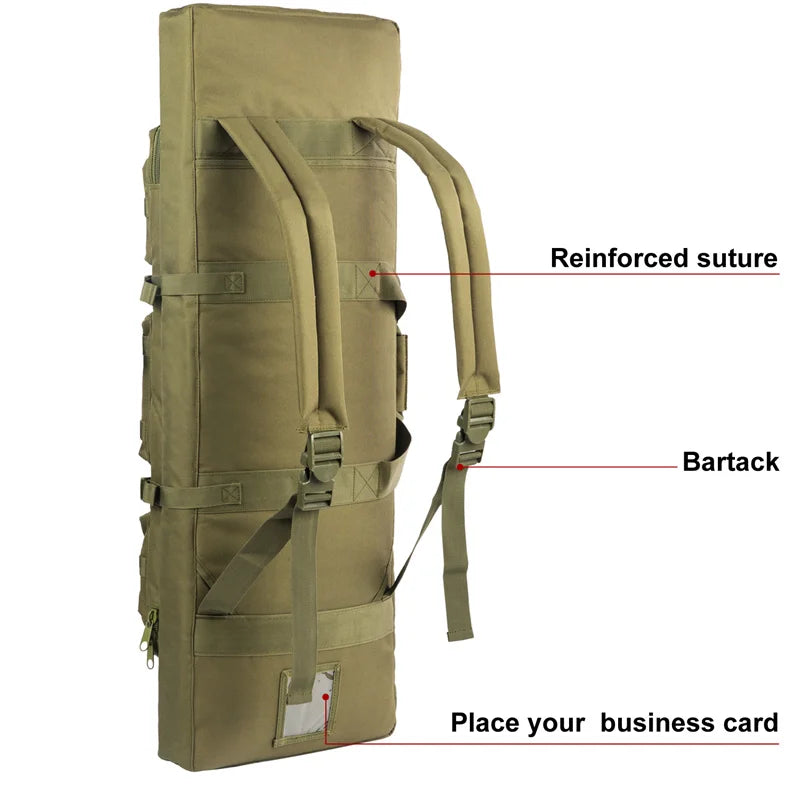 81 97 106 122cm Tactical Gun Bag Double Rifle Case