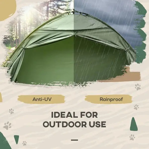 Camping Tent Cot, Single Person Folding Cot Combo, Off-Ground Tent