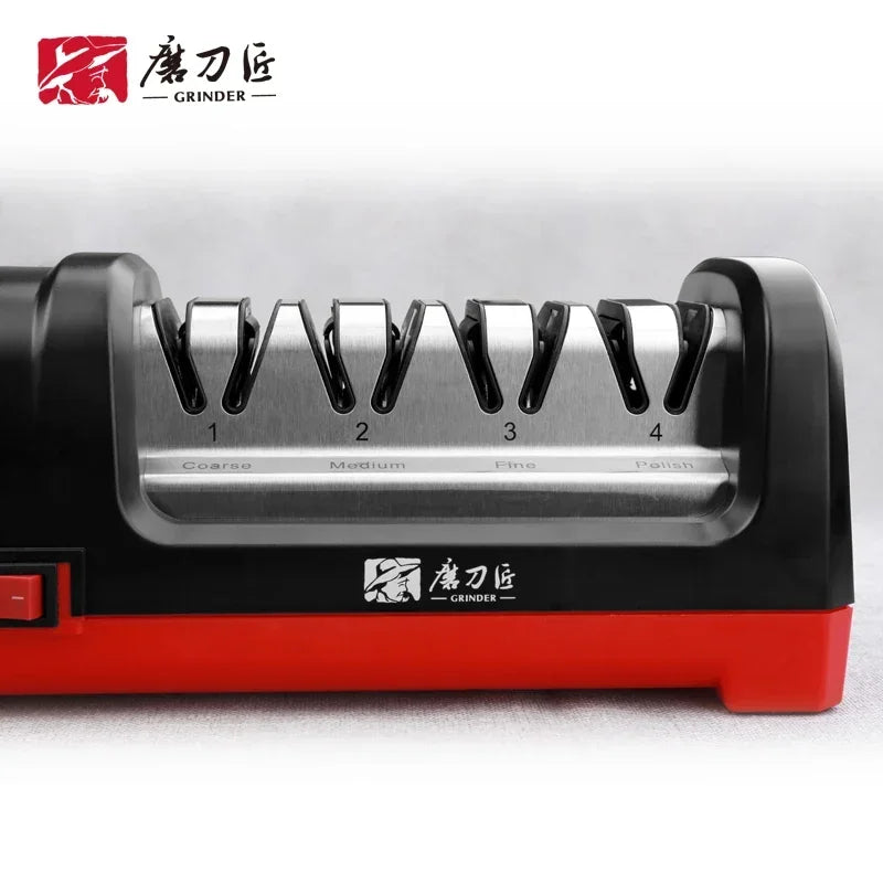 4 Stage Diamond Electric Knife Sharpener