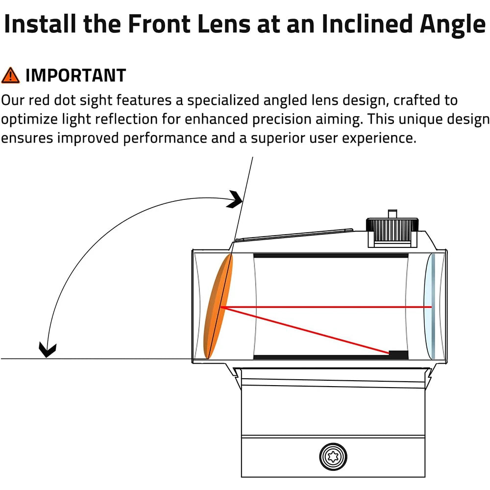 1X20mm Red Dot Sight 2MOA