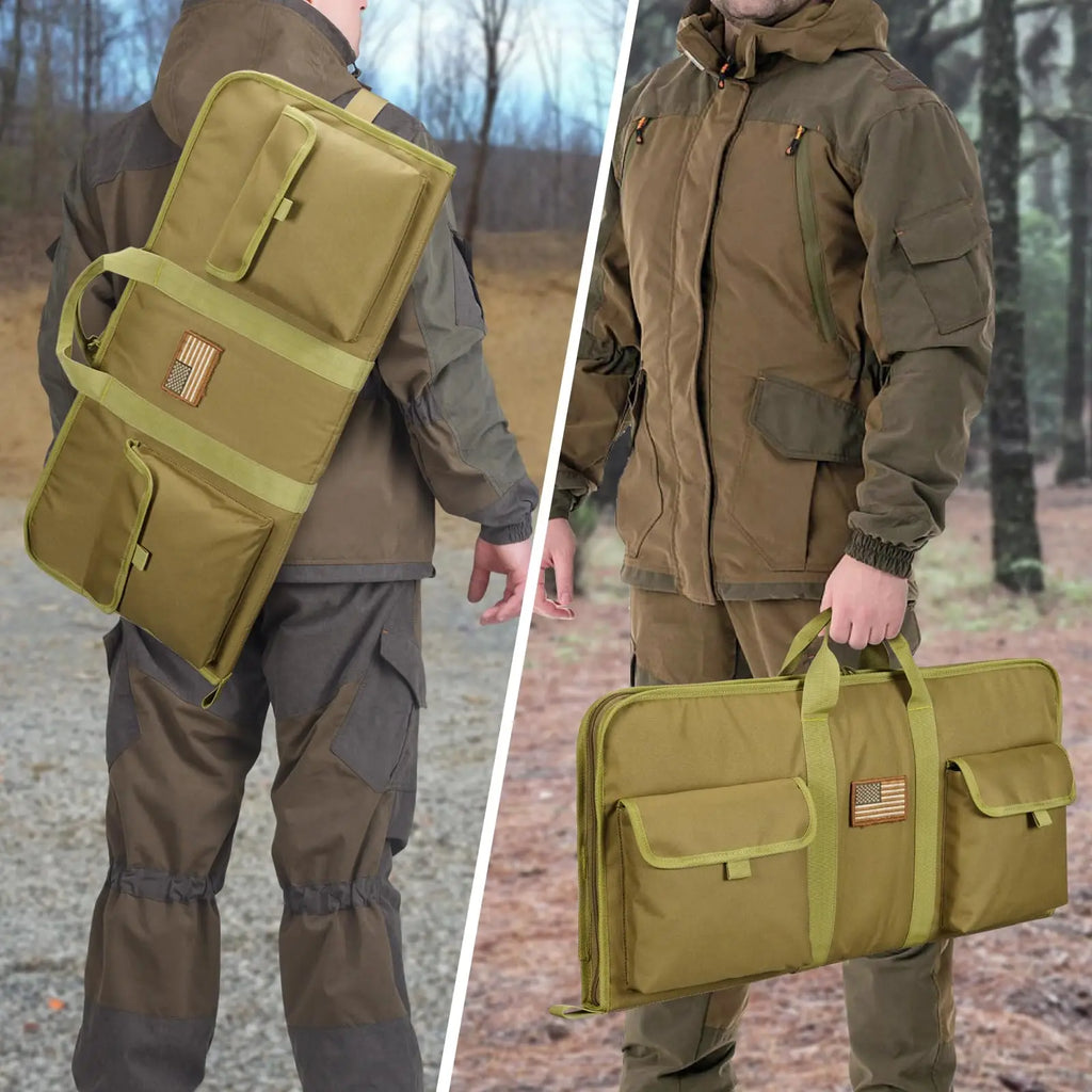 Soft Rifle Case 28 inch Gun Bag Pistol Tactical Shotguns Lockable Zipper
