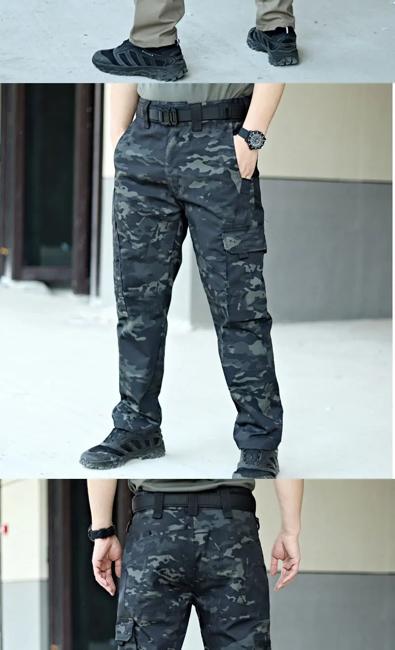 Tactical Work Pants Multi-pocket Waterproof