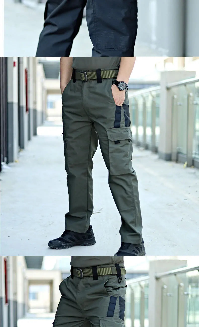 Tactical Work Pants Multi-pocket Waterproof