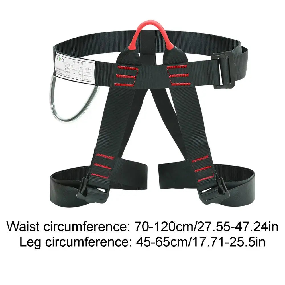 Harness  Rock Climbing Half-Body Safety Protection Equipment  Survival Mountain Tools