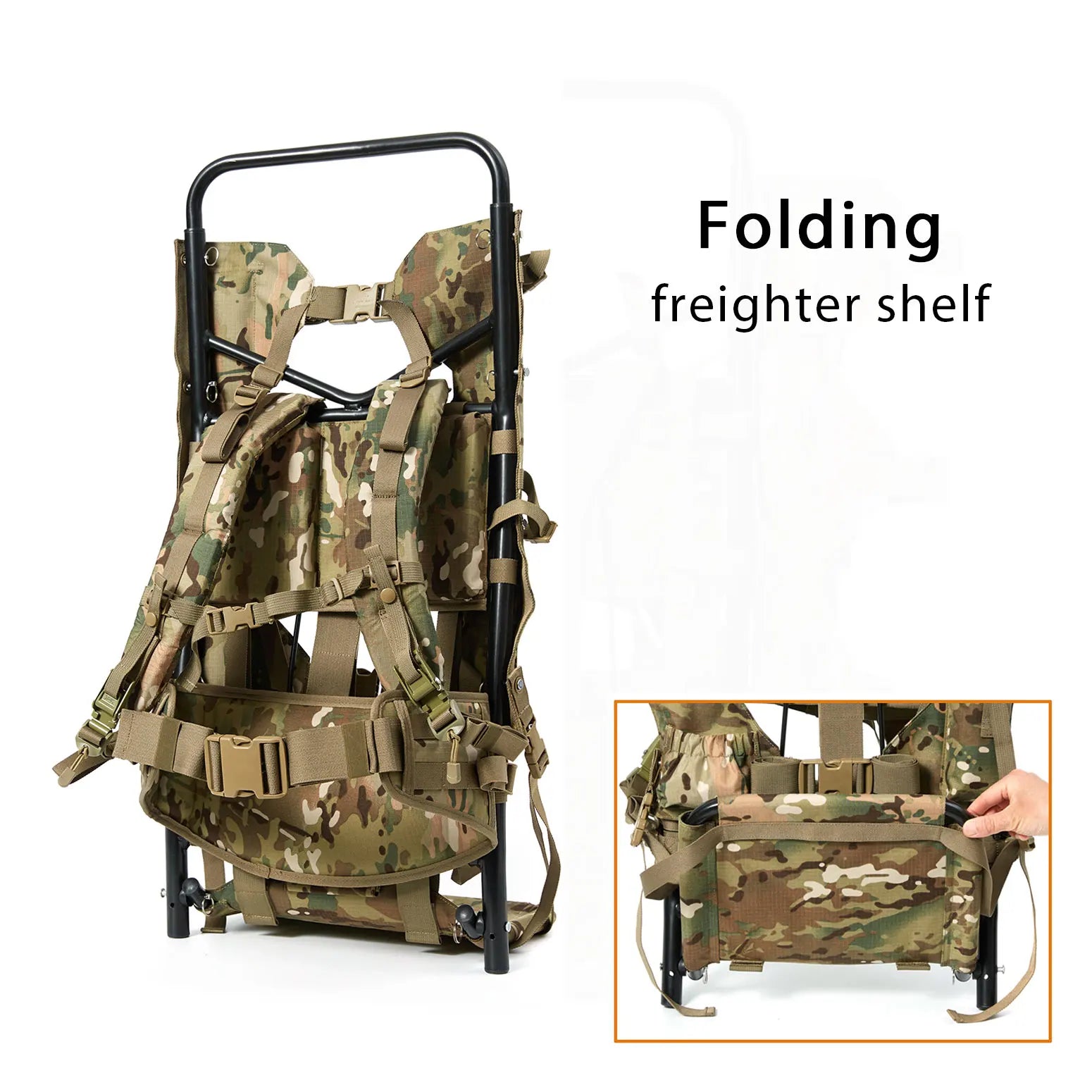 Aluminum External Frame System Large Rucksack Army Tactical Backpack frame