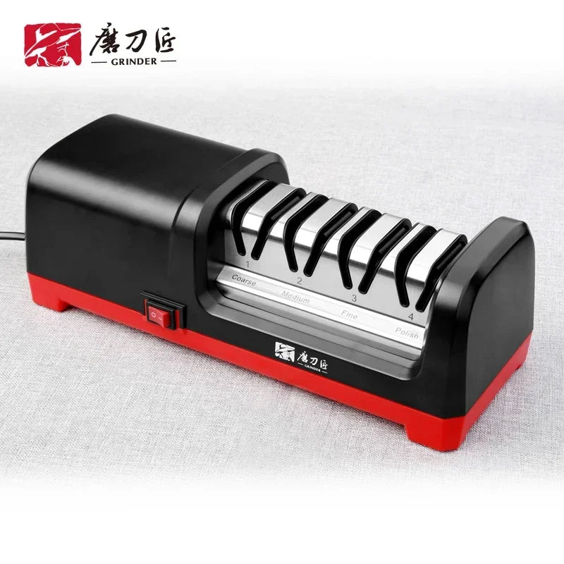 4 Stage Diamond Electric Knife Sharpener