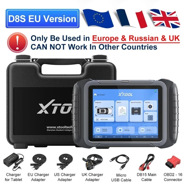 Car Diagnostic Tool Key Programmer OBD2 Automotive Scanner ECU Coding Topology Map with 42+