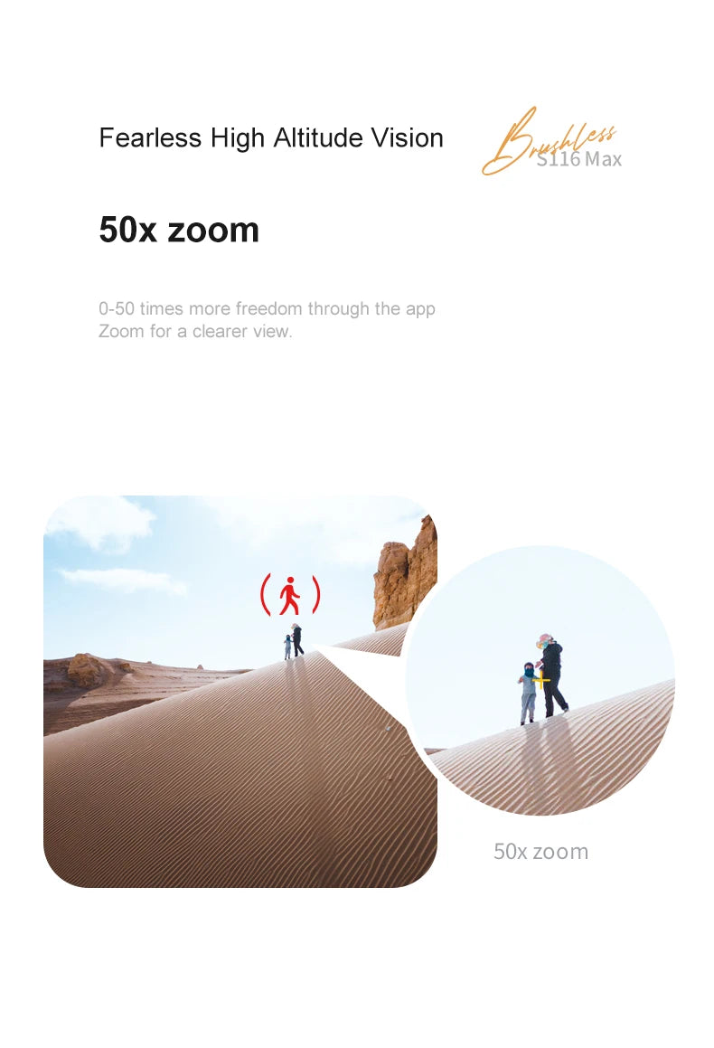Drone  with 3 Batteries 8K Dual Camera Optical Flow Brushless 360°