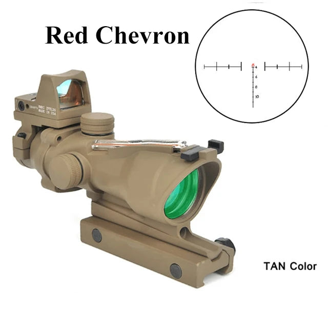 4x32 Red Dot 1x  4x  Red Do 20mm Rail Scope
