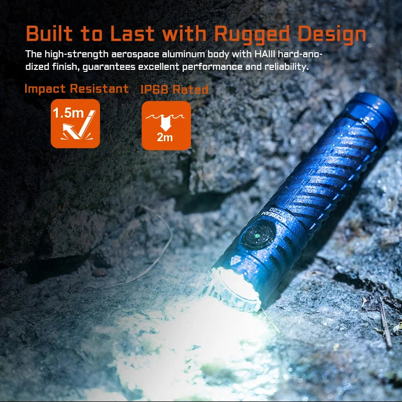 Led flashlight EDC LUXEON HL4X