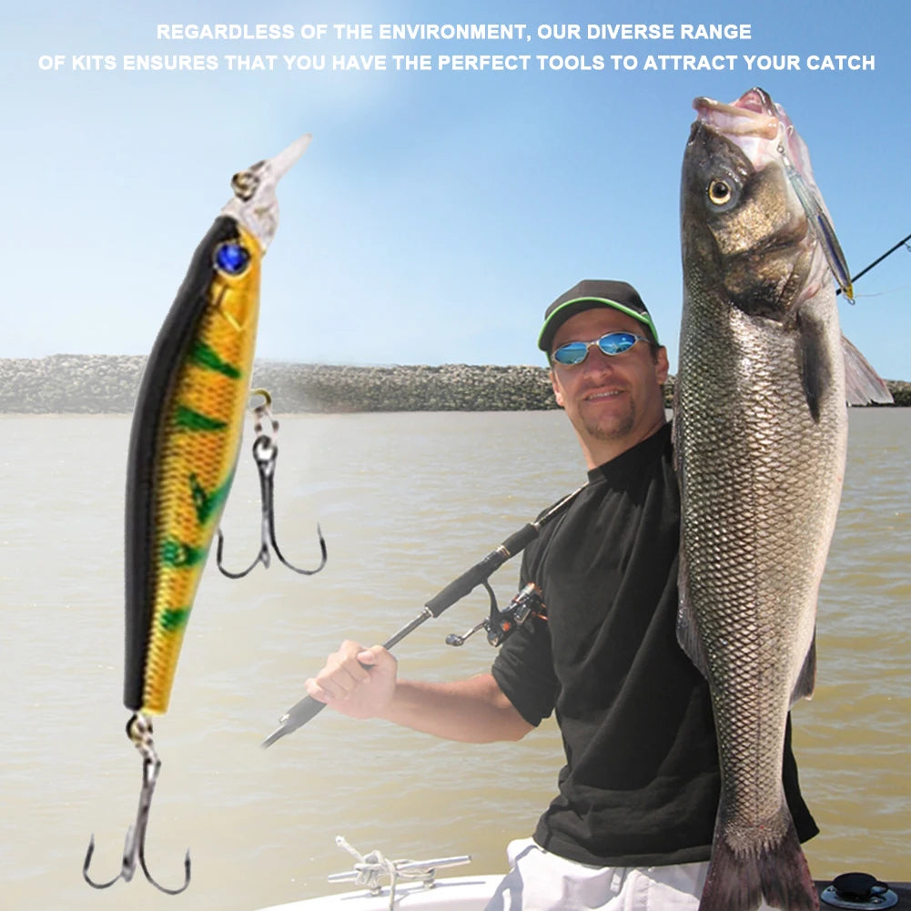 Christmas Fishing Lures Advent Calendar Creative Fishing Lures Set