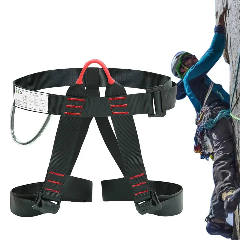 Harness  Rock Climbing Half-Body Safety Protection Equipment  Survival Mountain Tools