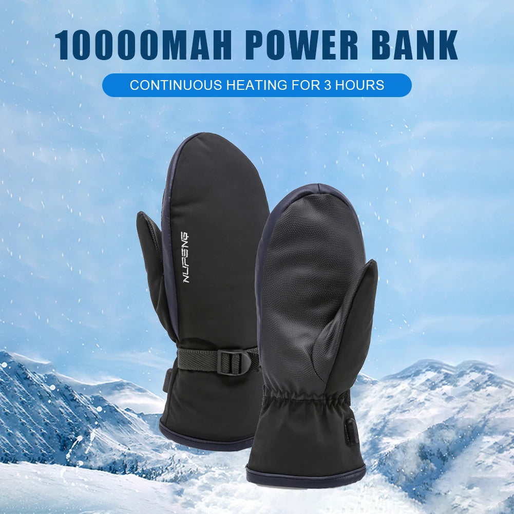 Electric Heating Gloves USB Charging Electric Heated for Climbing Hiking Cycling