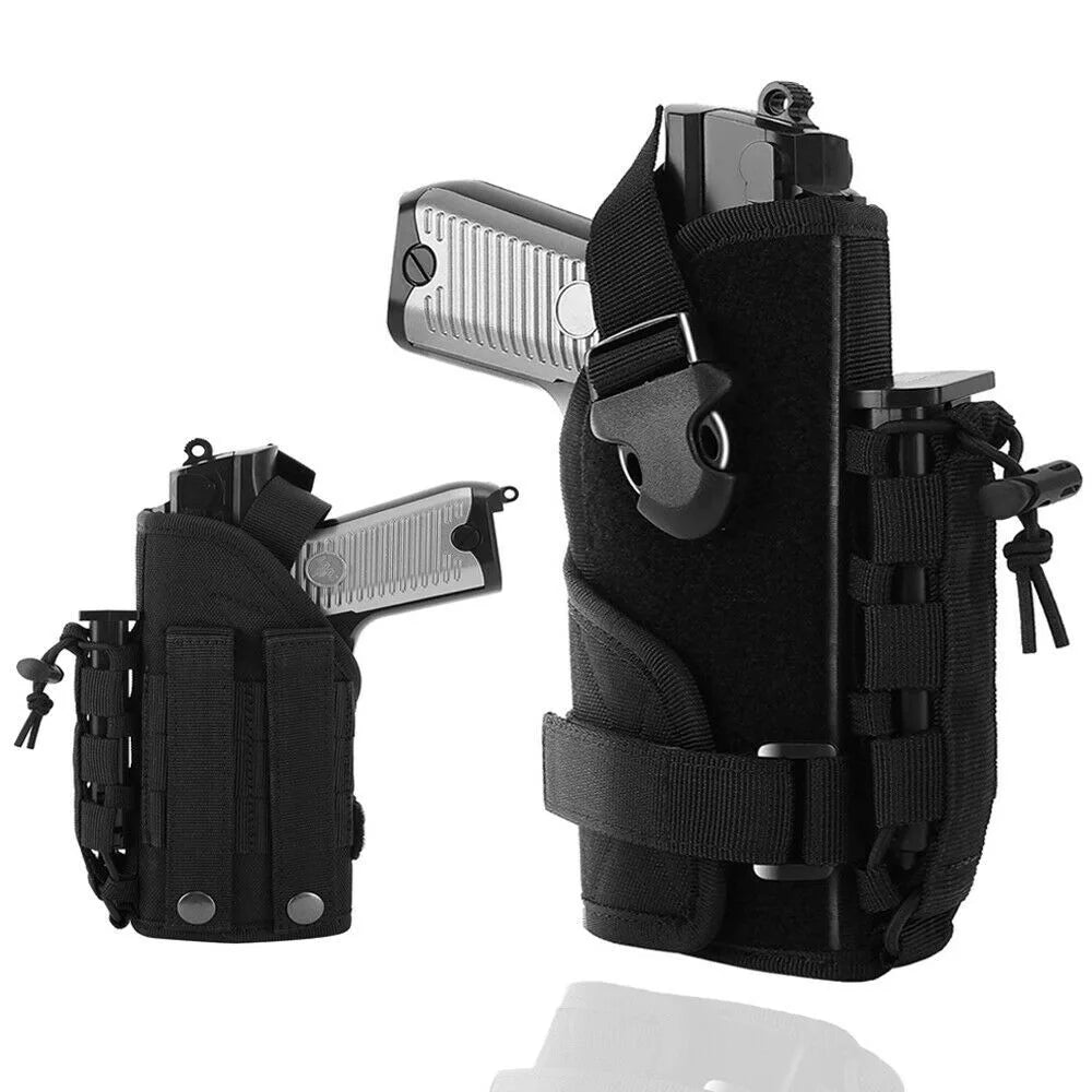 Universal Tactical Molle Pistol Holster Adjustable