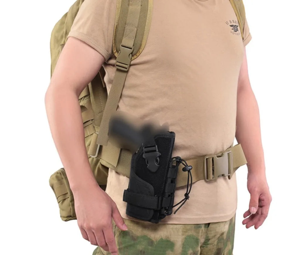 Universal Tactical Molle Pistol Holster Adjustable