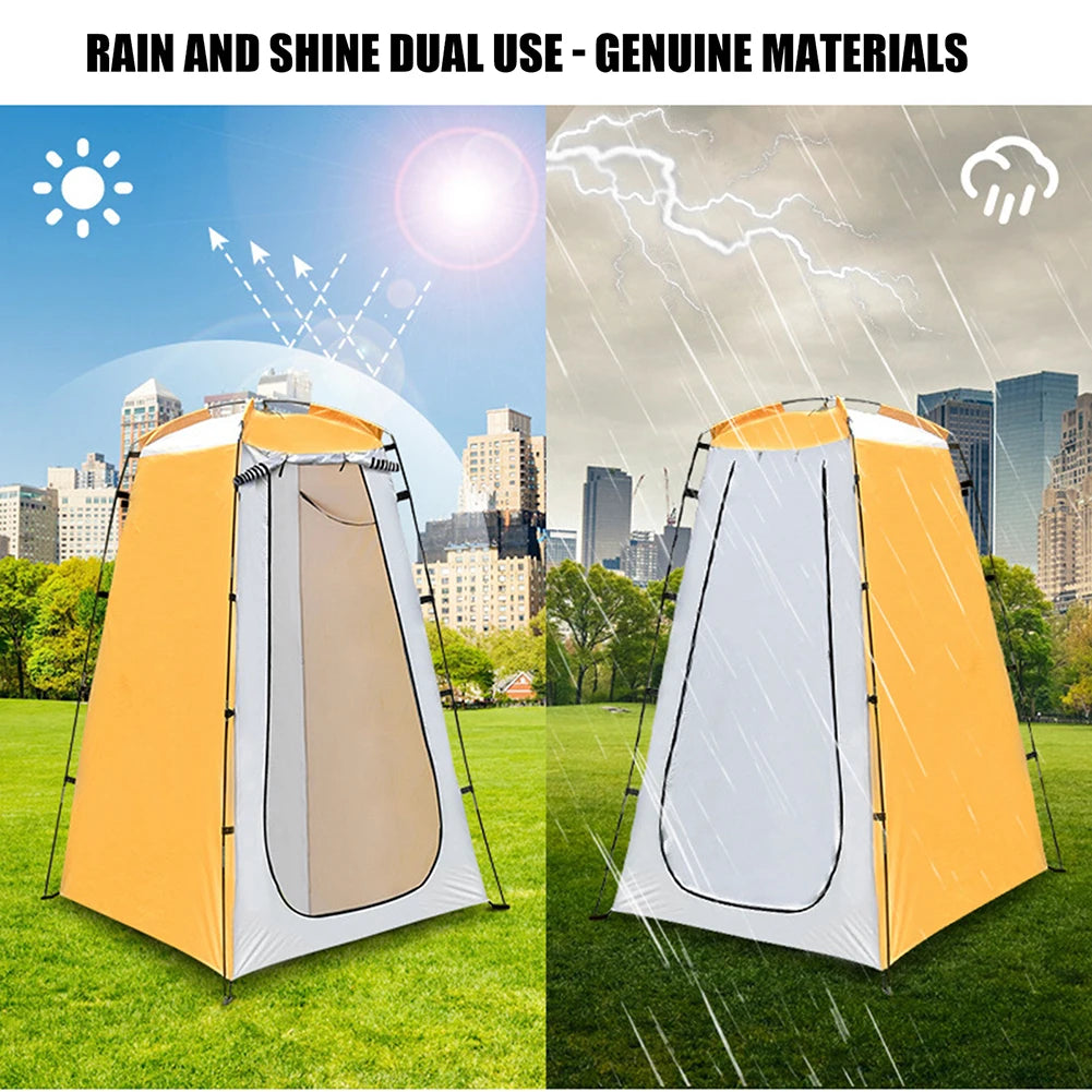 Portable Privacy Shower Tent Outdoor Waterproof Changing Room Shelter