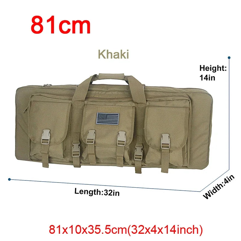 81 97 106 122cm Tactical Gun Bag Double Rifle Case