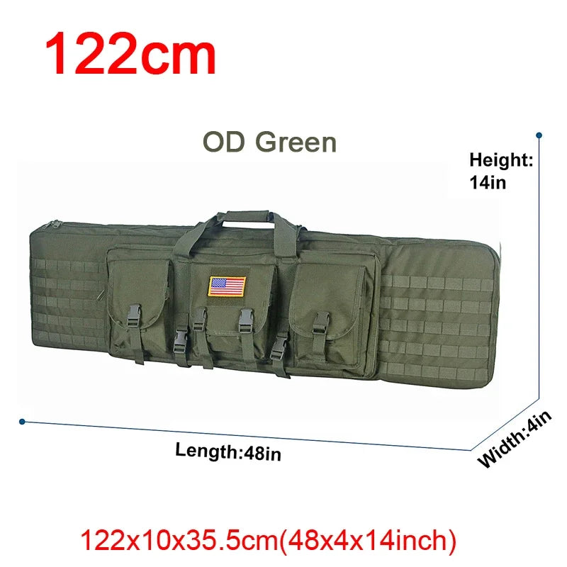 81 97 106 122cm Tactical Gun Bag Double Rifle Case