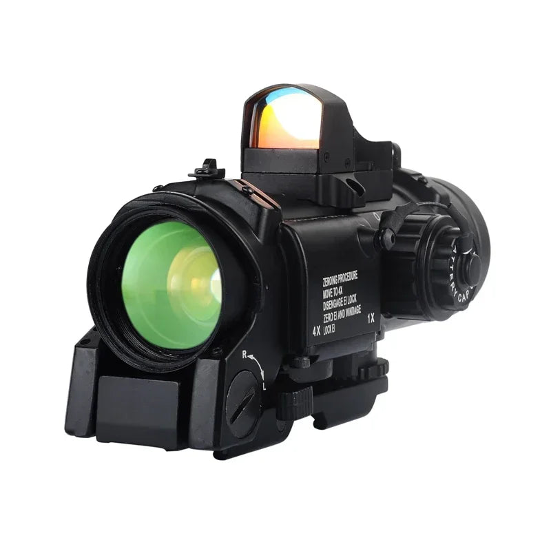 1x-4x Fixed Dual Purpose Scope  Red Dot Scope Hunting Scopes