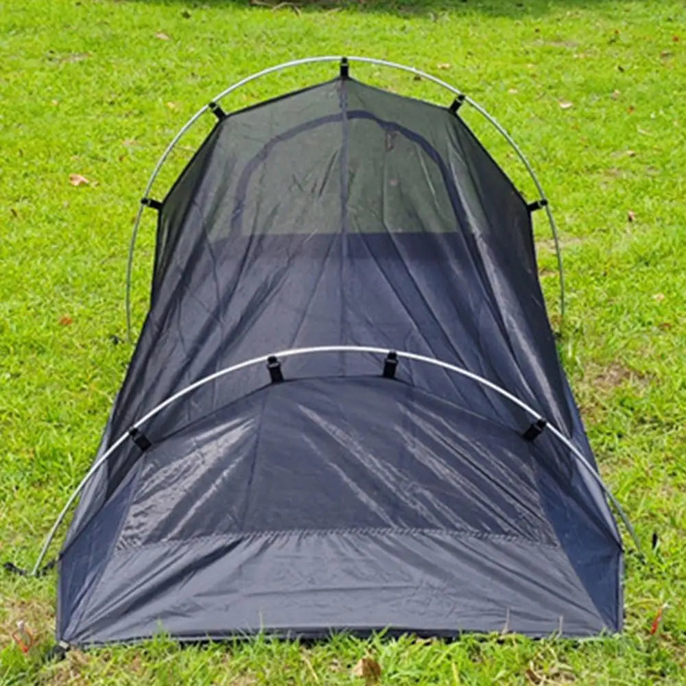 Camping Backpacking Tent 1 Person Tent Breathable Mesh Hiking Mountain Hunting Backpacking Tents To Windproof And Waterproof