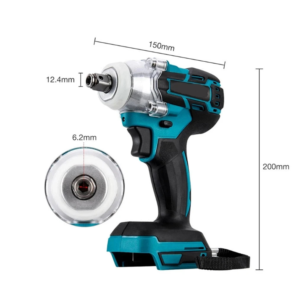 Impact Wrench 125mm Brushless Electric  and Angle Grinder 18V Battery